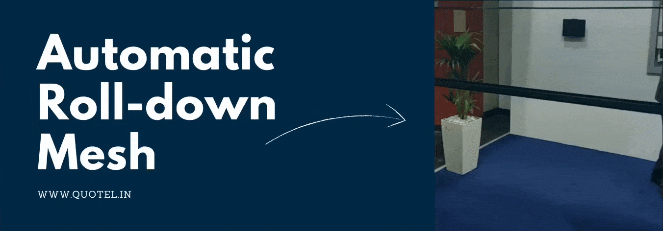 Remote Controlled Mosquito Mesh