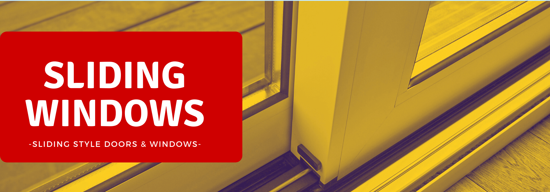 Sliding uPVC Windows & Doors
