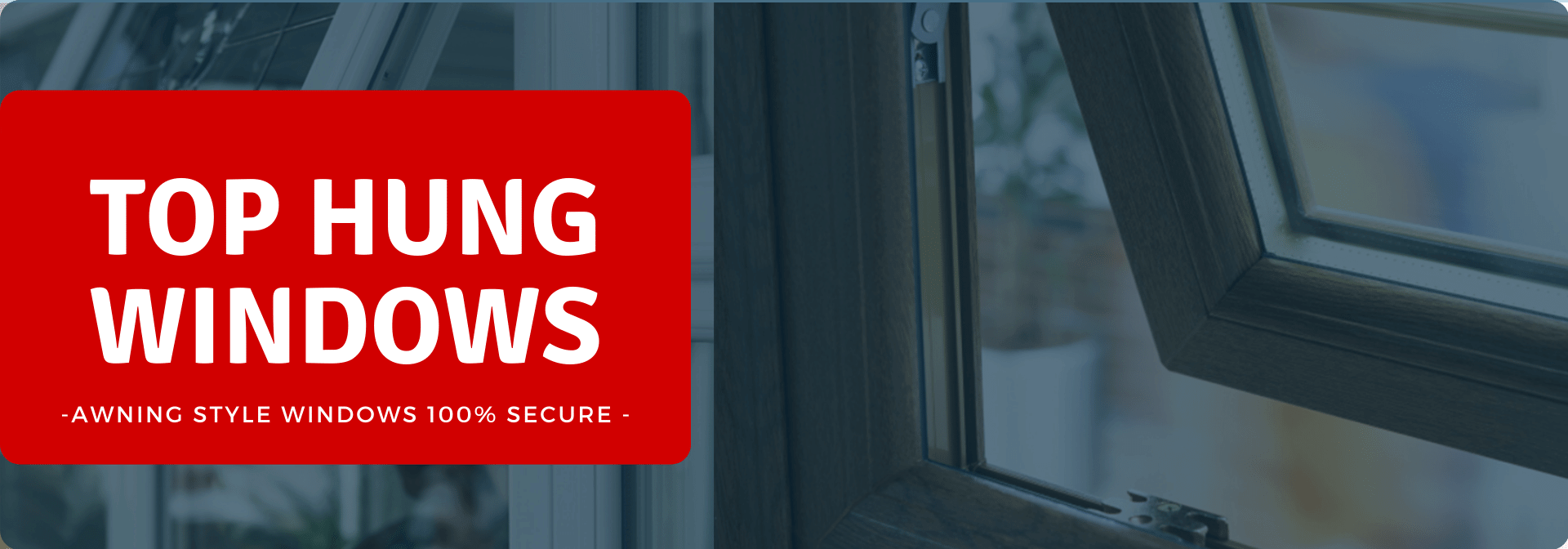 Top Hung Ventilator uPVC Windows & Doors